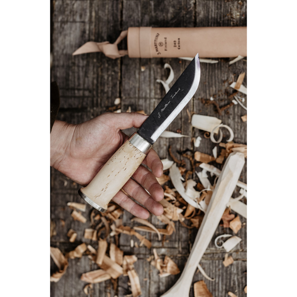 Cuțit Fixed Blade Lapp Marttiini - Lamă Carbon, Utilizare Outdoor - 3