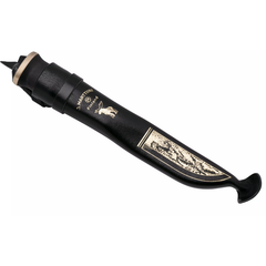 Cuțit Fixed Blade Marttiini Oy Moose Black - Lame de 90mm, Utilizare Vânătoare - 1