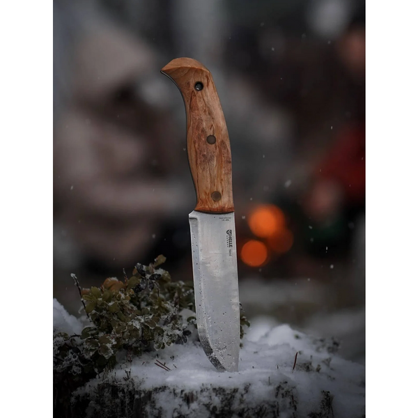 Cuțit Fixed Helle Nordlys - Lamă Scandinavia, Teacă Piele - 5