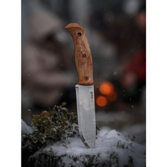 Cuțit Fixed Helle Nordlys - Lamă Scandinavia, Teacă Piele - 5