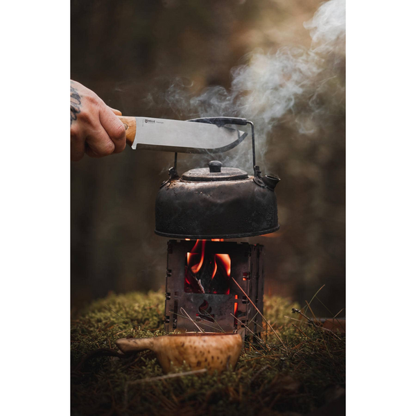 Cuțit Fixed Helle Nordlys - Lamă Scandinavia, Teacă Piele - 7