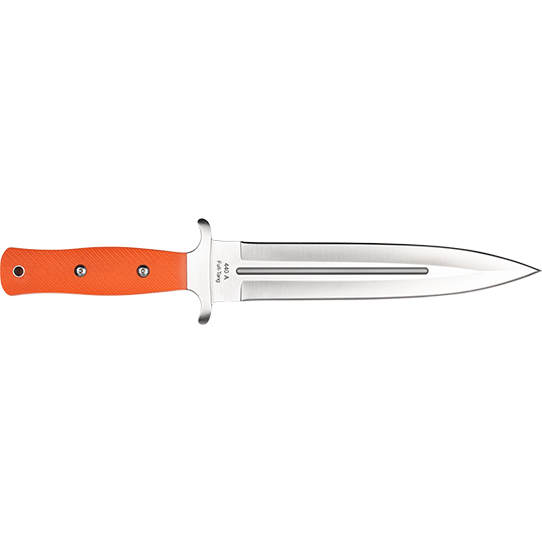 Cuțit Fixed Mauser Capture Orange - Lamă Fixă 21,5cm, Vizibilitate sporită - 2