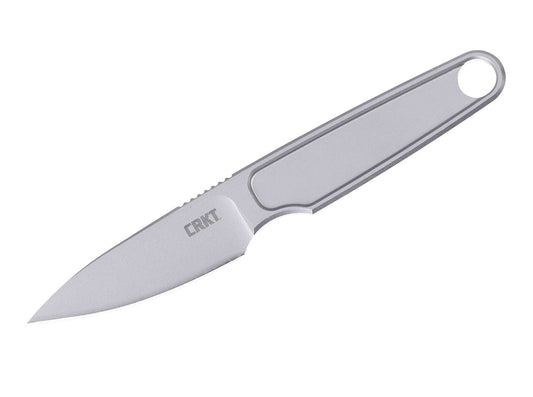 Cutit HangTi Silver CRKT- Constructie Monobloc Titan, Teaca Kydex