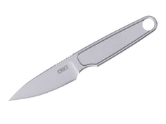 Cutit HangTi Silver CRKT- Constructie Monobloc Titan, Teaca Kydex