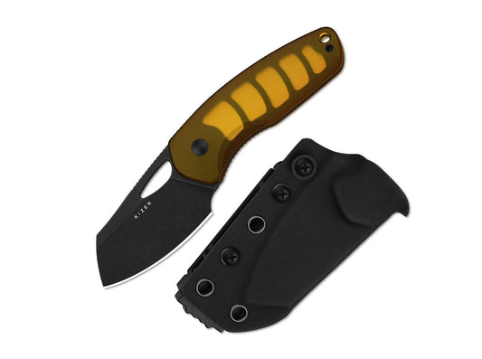 Cutit Hornet PEI PVD Kizer- Lama, Maner PEI Translucid