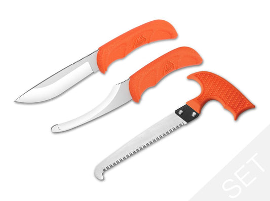 Cutit Jaeger-Guide Outdoor Edge- Maner Antiderapant, Functionalitate Excelenta