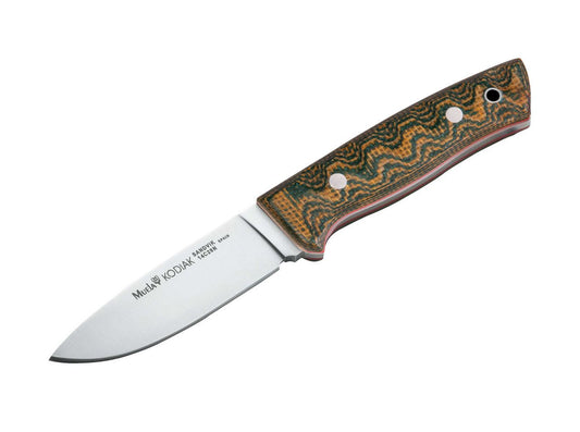 Cutit Kodiak Green Canvas Micarta II Muela- Lama Sandvik, Maner Micarta Robust