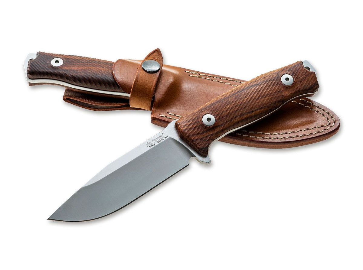 Cuțit LionSteel M5 Santos Wood – Premium Outdoor, Putere și Eleganță Italiană