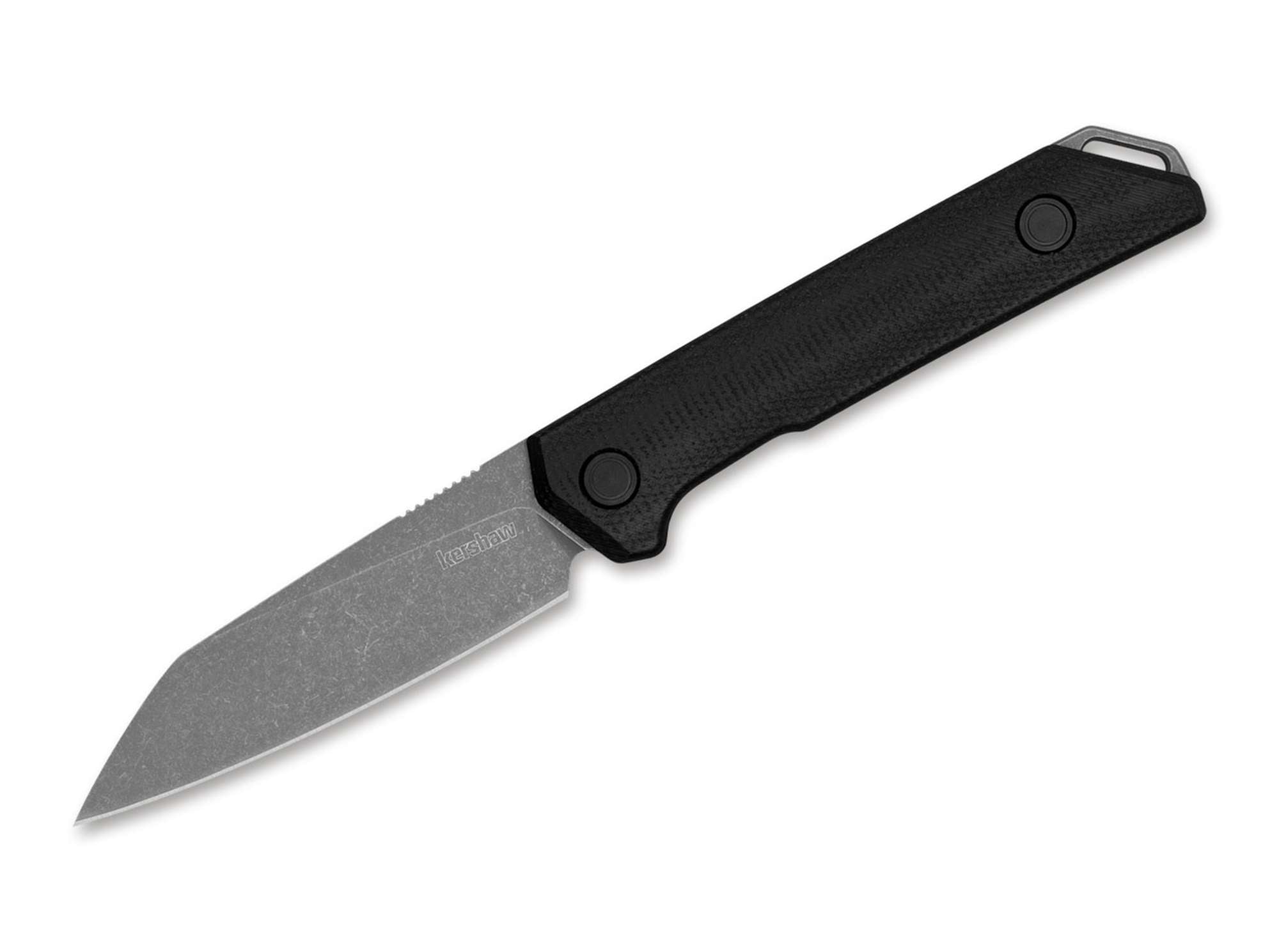 Cutit Mini Iridium Fixed Blade Kershaw- Utilizare EDC, Constructie Full-Tang