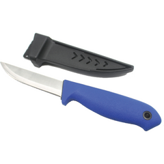 Cuțit Momeală Eco Mustad - Lamă Fixă, Inox, Grip Ergonomic