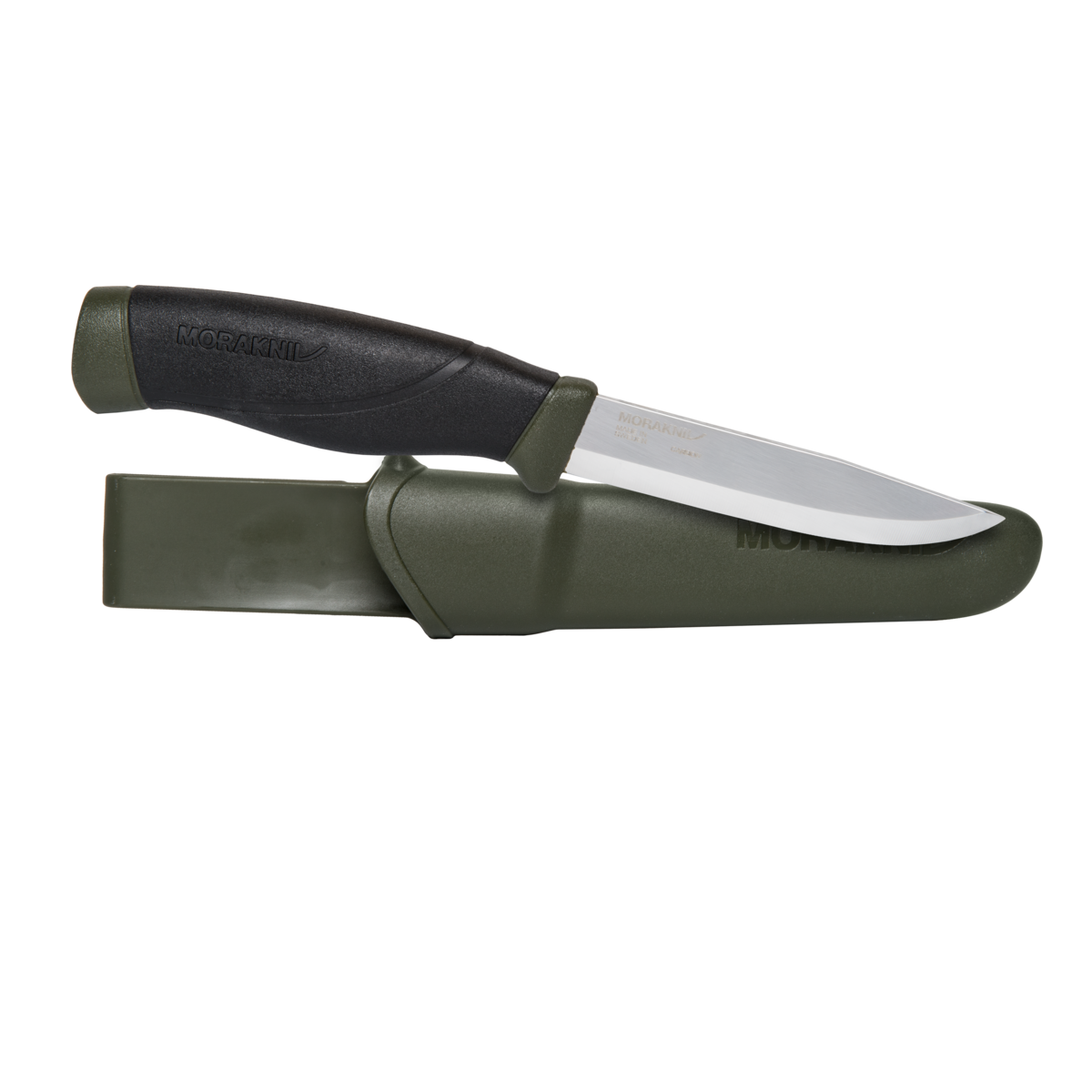 Cuțit Morakniv lamă din oțel carbon de 3,2 mm Verde Olive