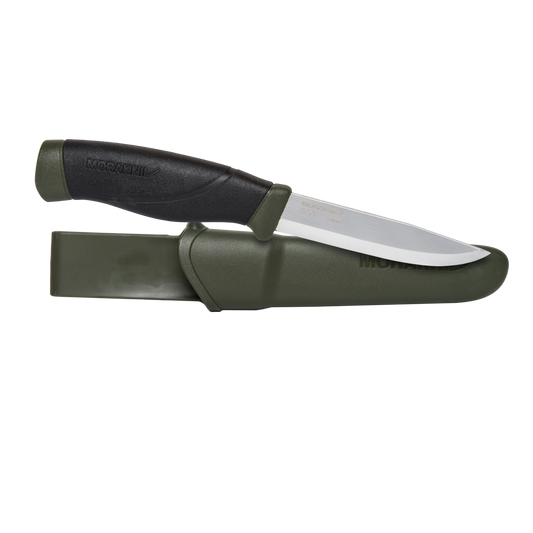 Cuțit Morakniv lamă din oțel carbon de 3,2 mm Verde Olive
