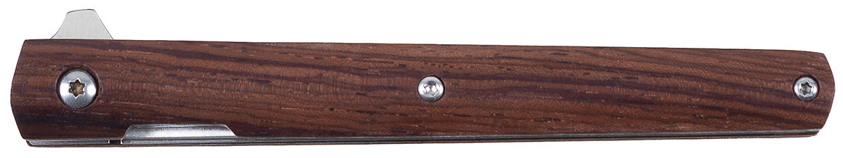 Cuțit Pliant "Slim" Einhand FoxOutdoor - Oțel 3Cr13, Mâner Lemn