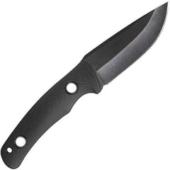 Cuțit Straight Kurtis VERNEY-CARRON - Lamă Fixă, 100mm, Teacă Inclusă