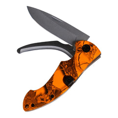 Cuțit Supraviețuire Survival Oranj - Versatilitate Duală Esențială