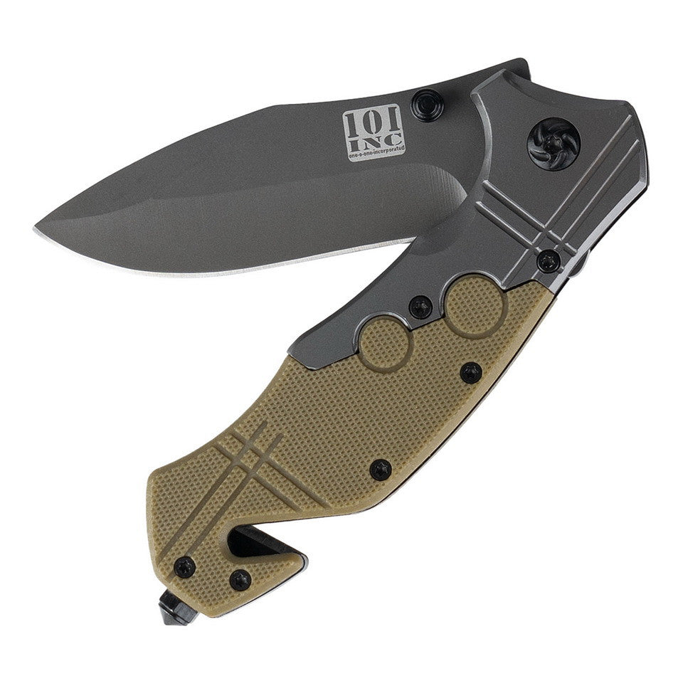 Cuțit Tactic Commander #9240 Gri Titanium - Pregătit Pentru Orice Provocare