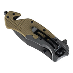 Cuțit Tactic Commander #9240 Gri Titanium - Pregătit Pentru Orice Provocare