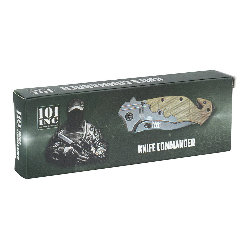 Cuțit Tactic Commander #9240 Gri Titanium - Pregătit Pentru Orice Provocare
