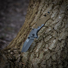 Cuțit Tactic Commander #9240 Gri Titanium - Pregătit Pentru Orice Provocare
