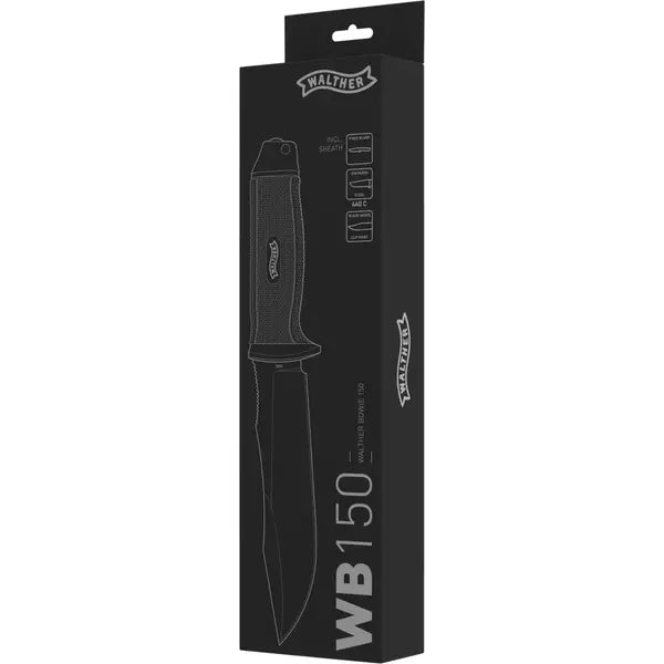 Cuțit Tactic Walther WB150 Umarex - Lamă Fixă, Teacă Inclusă - 6
