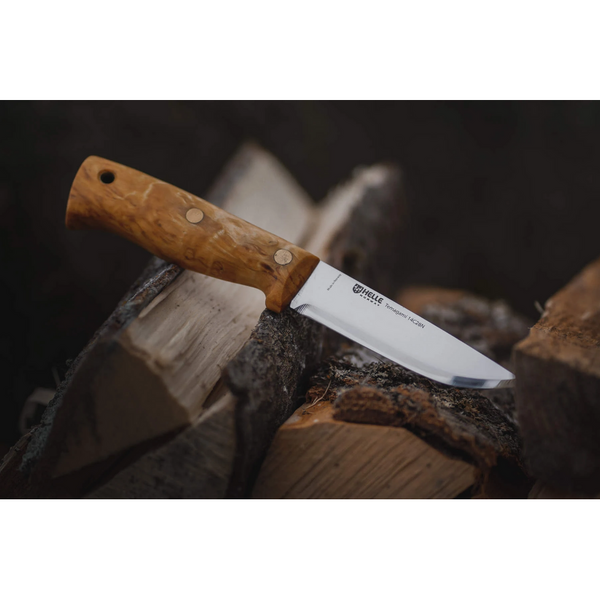 Cuțit Temagami Helle - Lamă Fixă, Lemn Nordic, Versatilitate Outdoor - 4