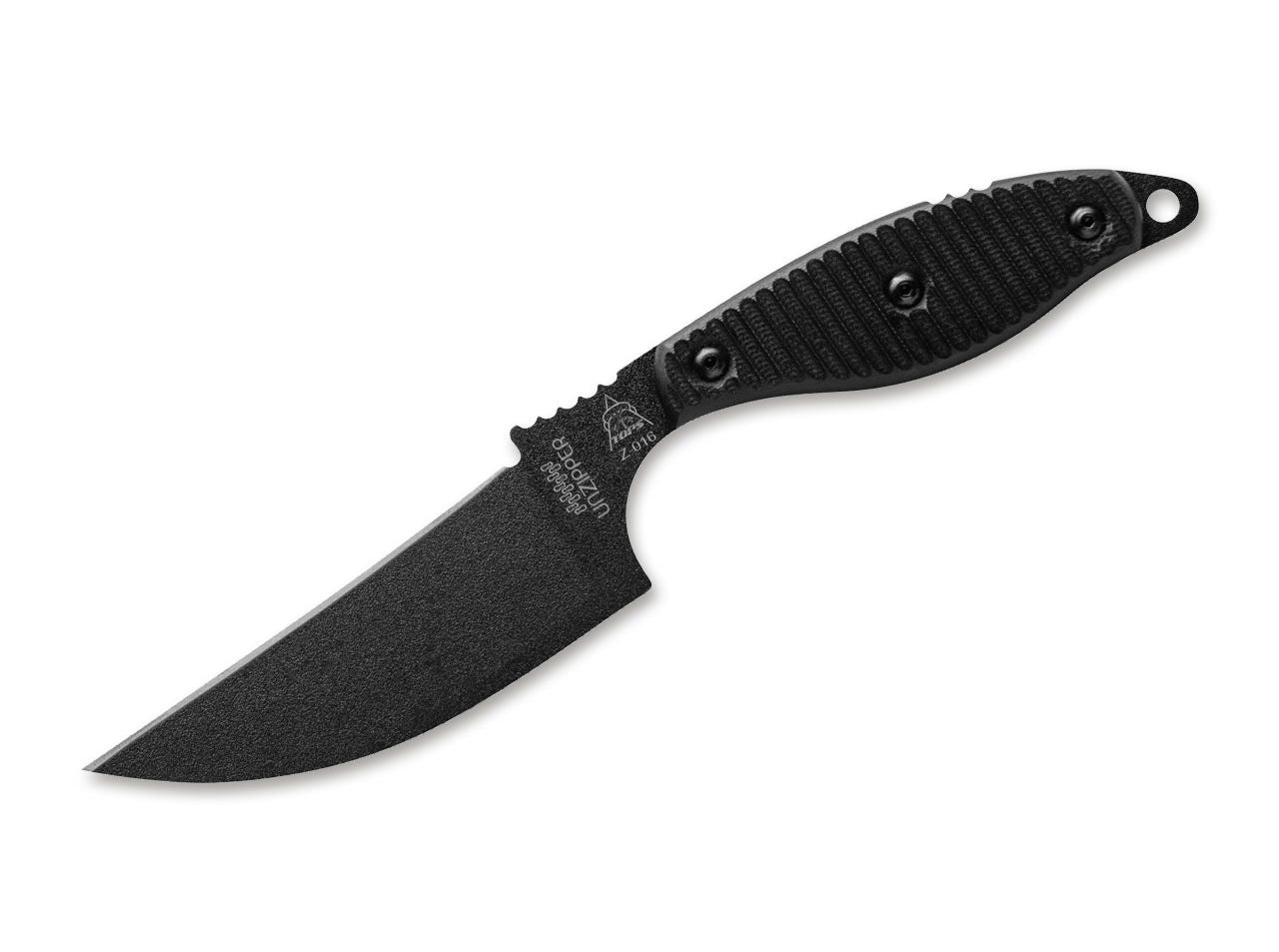 Cutit Unzipper TOPS Knives- Lama stil Pikal, Maner G10