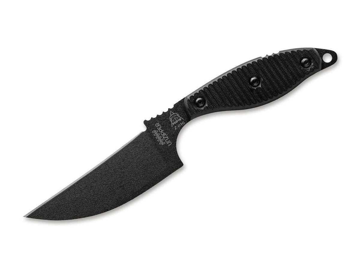 Cutit Unzipper TOPS Knives- Lama stil Pikal, Maner G10