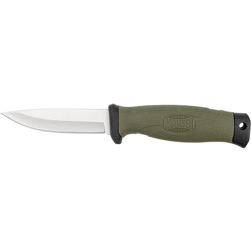 Cuțit Vânătoare Mauser Hunting Green – Lamă 9,5cm, Fix, Robust - 3