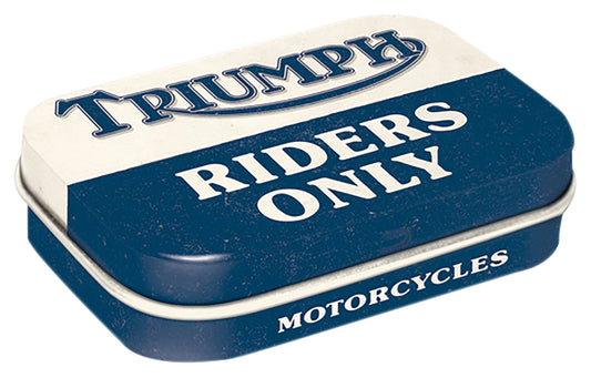 Cutiuță Pastile Mentolate Triumph - Accesoriu Moto Retro