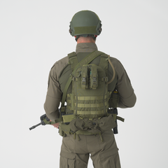 Pouch Orizontal Dublu Helikon-Tex Olive Green pentru 2 încărcătoare