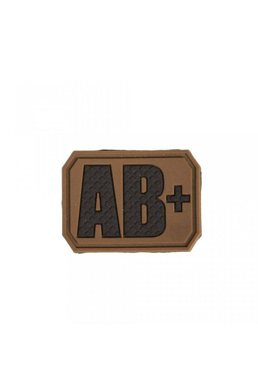Dark Coyote 3D Blood Type Patch Ab Positive