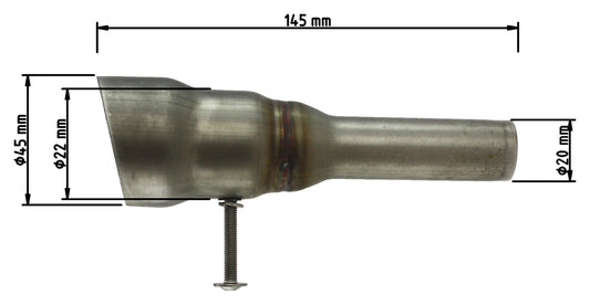 dB-Absorber Extra Silențios Louis - Reducere Zgomot Eșapament Moto