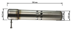 DB-Killer Falcon Double Groove - Reductor Zgomot Echipament Moto