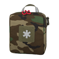 Trusă Medicală Auto Helikon-Tex US Woodland – Cordura 500D, Panel Detașabil - poza 1