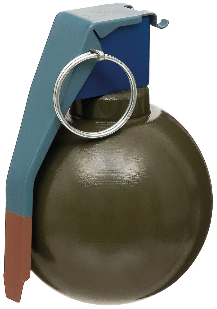Deko Handgranată M 67 Oliv MFH - Lemn, 9.5 cm