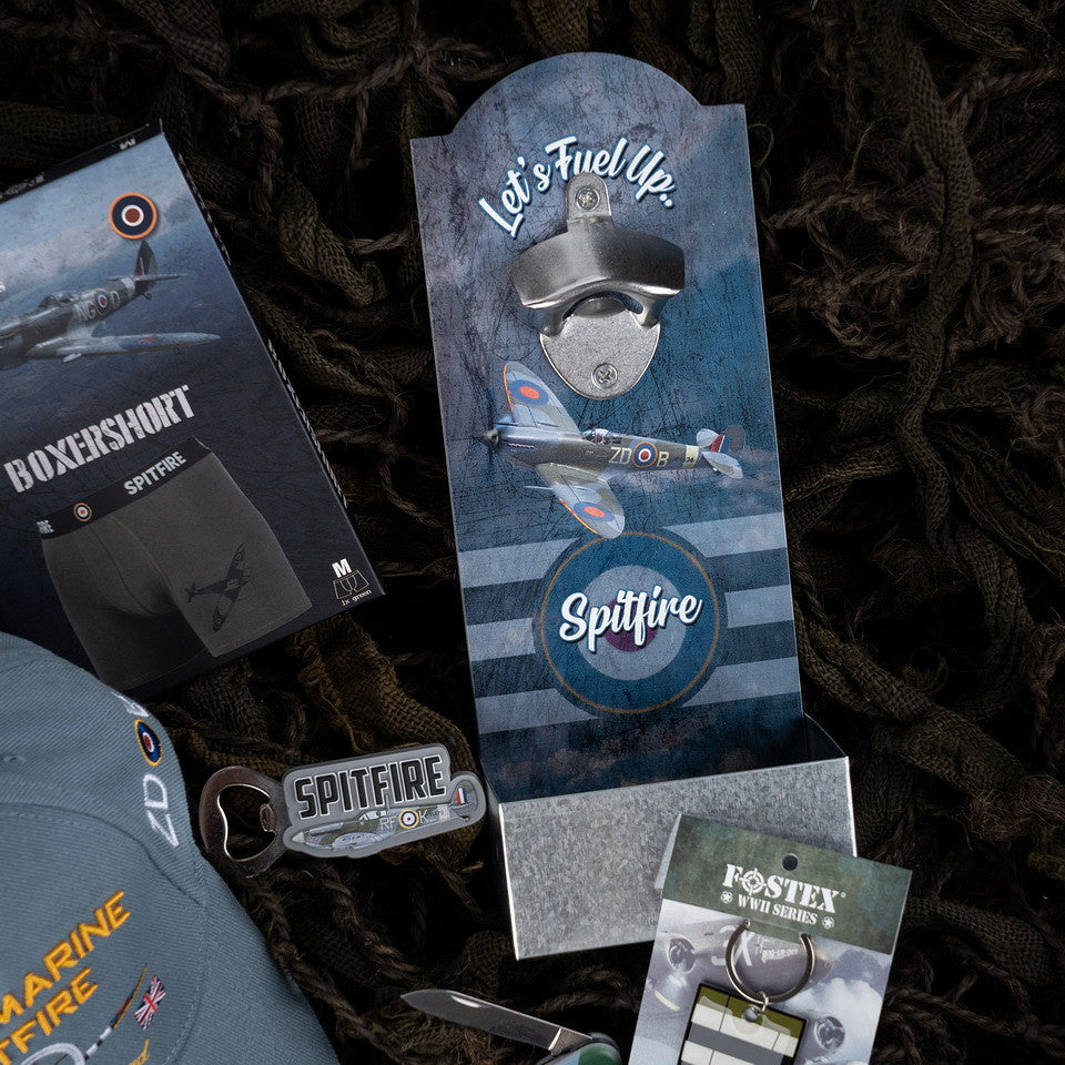 Deschizător de Sticle Montat pe Perete Spitfire #4 - Spirit de Erou în Spațiul Tău