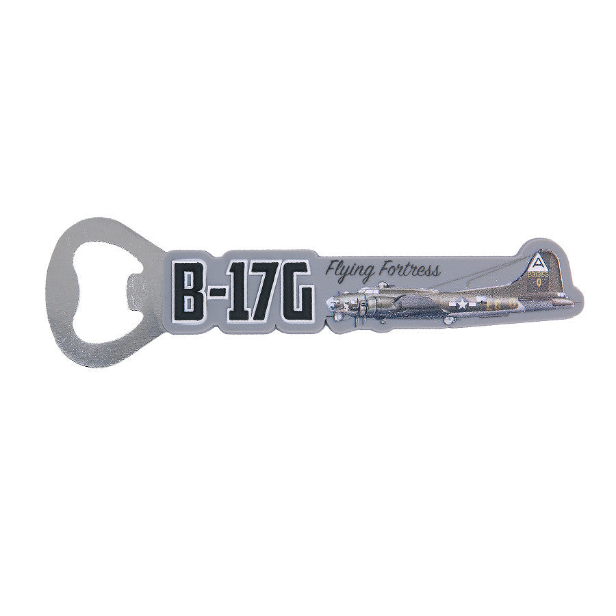 Deschizător Sticle Flesopener 3D PVC B-17G Flying Fortress - Spirit de Erou în Mâna Ta