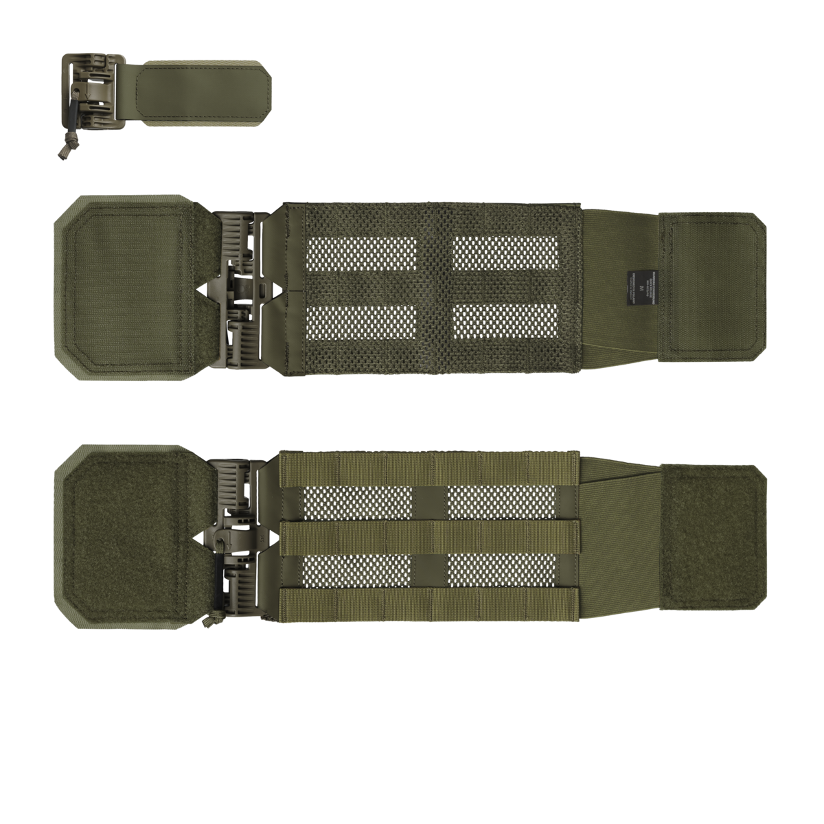 Panouri Laterale Tactice Helikon-Tex Guardian Cummerbund Quick Release Olive Green
