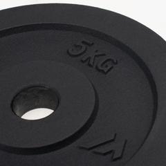 Disc Greutate POWER PLATE 5 KG Martes Essentials - Fier Turnat, Durabil - 3