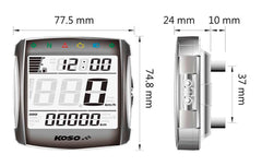 Display Digital KOSO XR-S 01 Cockpit - Multifuncțional, ABE