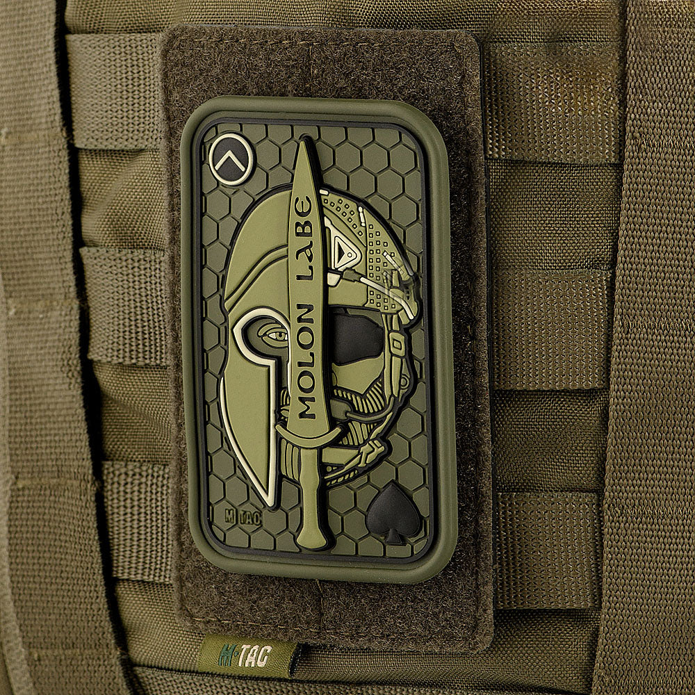 Display Plăcuță Patch-uri MOLLE M-Tac - Olive