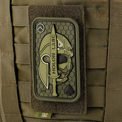 Display Plăcuță Patch-uri MOLLE M-Tac - Olive