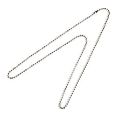Dog Tag Ketting Lang Zilver/Chrome Military-Shop.ro - Identitate Robustă & Stil Autentic