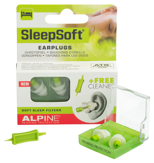 Dopuri de urechi SleepSoft Alpine - Somn liniștit, zgomote atenuate
