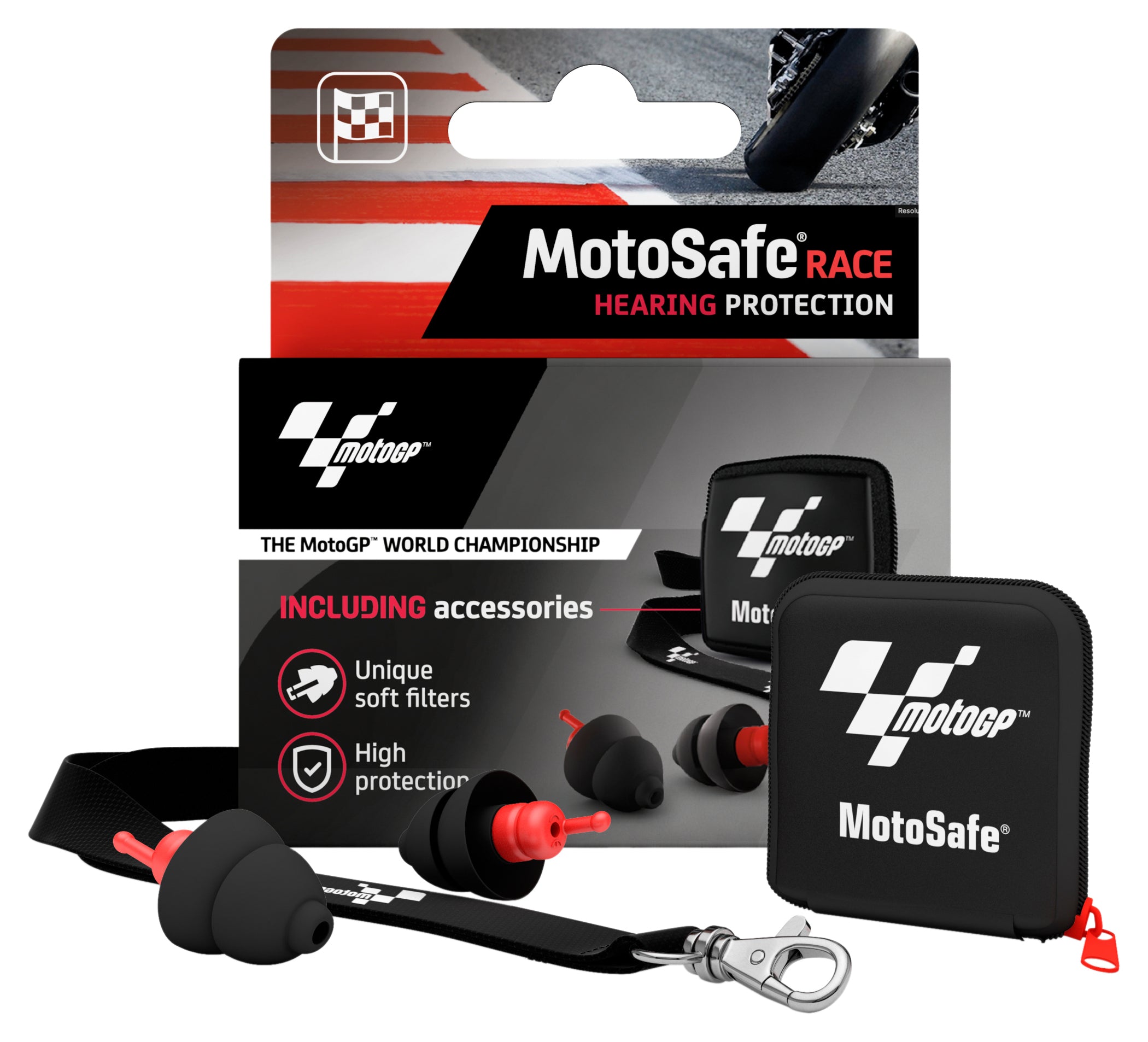 Dopuri Urechi MotoSafe Race MotoGP Edition Alpine - Protecție Auditivă Profesională