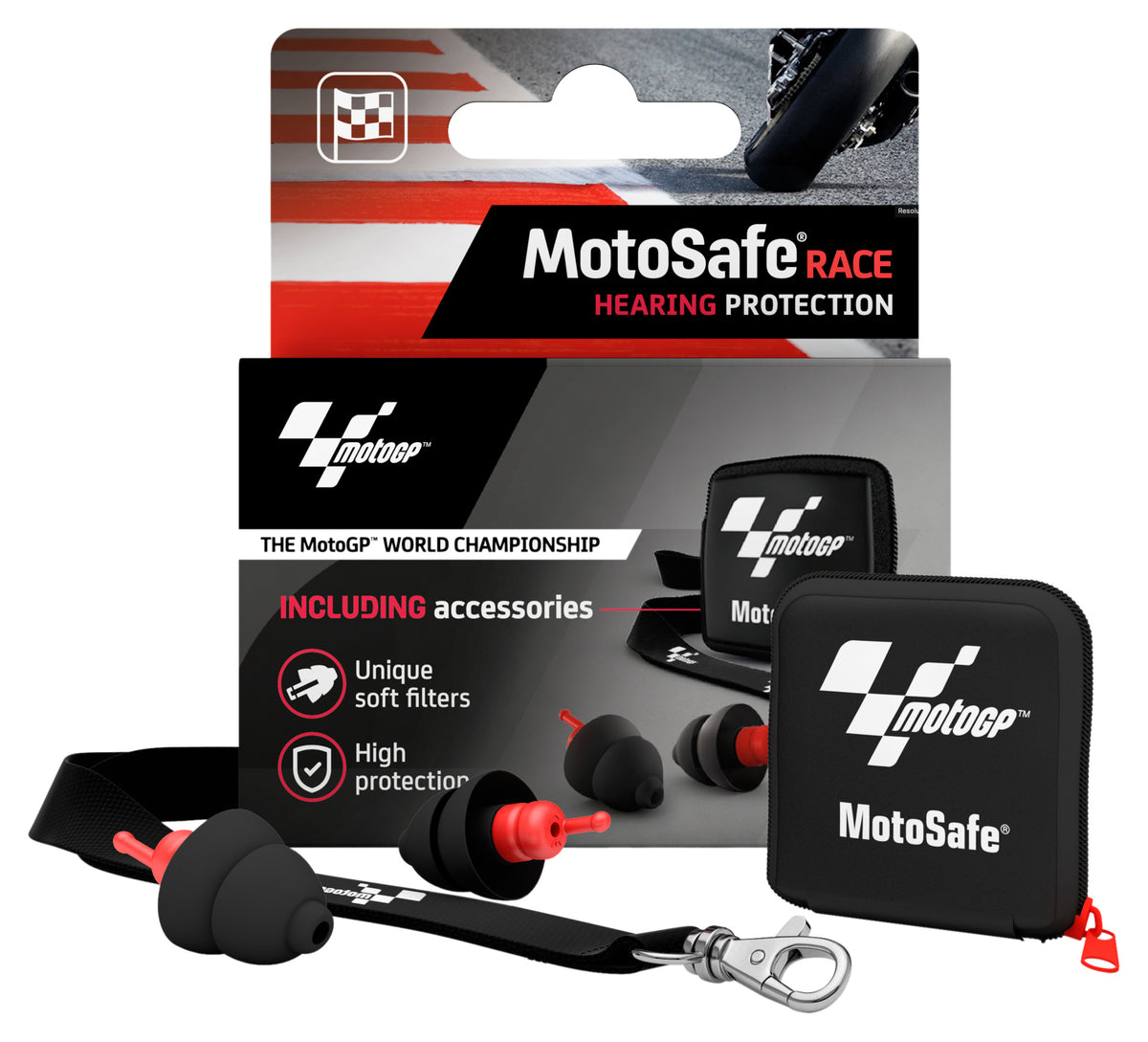 Dopuri Urechi MotoSafe Race MotoGP Edition Alpine - Protecție Auditivă Profesională