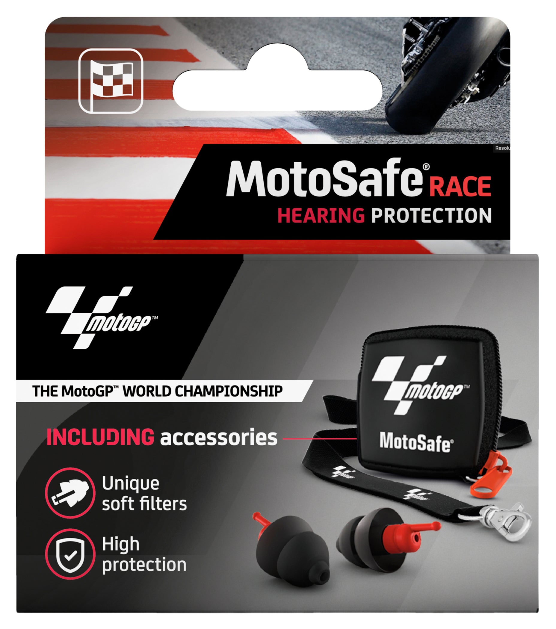 Dopuri Urechi MotoSafe Race MotoGP Edition Alpine - Protecție Auditivă Profesională