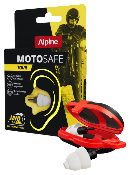 Dopuri Urechi MotoSafe Tour - Protecție Auditivă Confortabilă