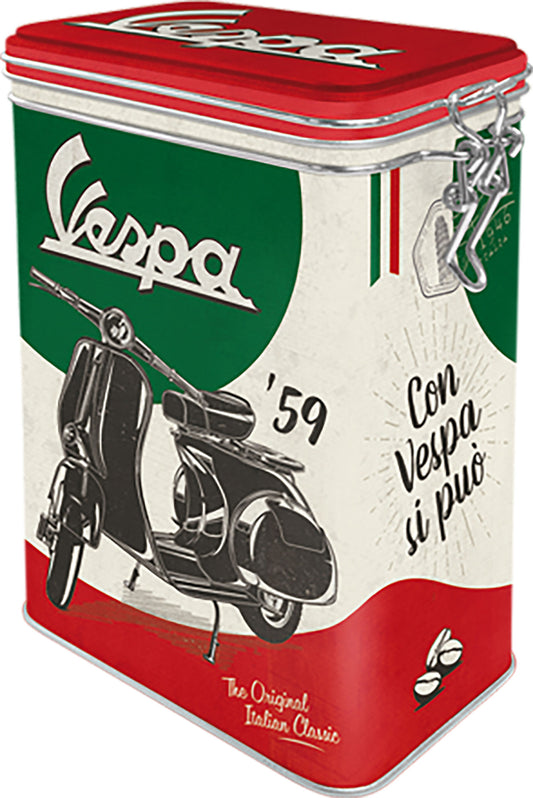 Doză Aromă Vespa '59 - Design Retro, Etanșă, Multifuncțională