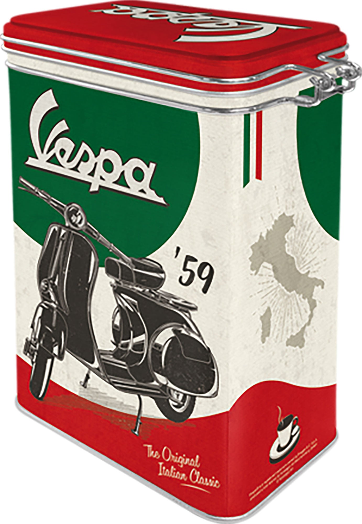 Doză Aromă Vespa '59 - Design Retro, Etanșă, Multifuncțională